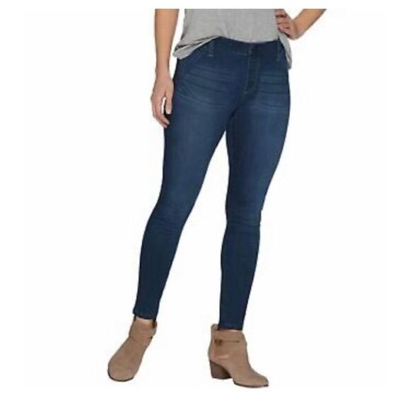 Laurie Felt NWT women’s silky denim seamless Perron leggings plus size 2X - Picture 1 of 9